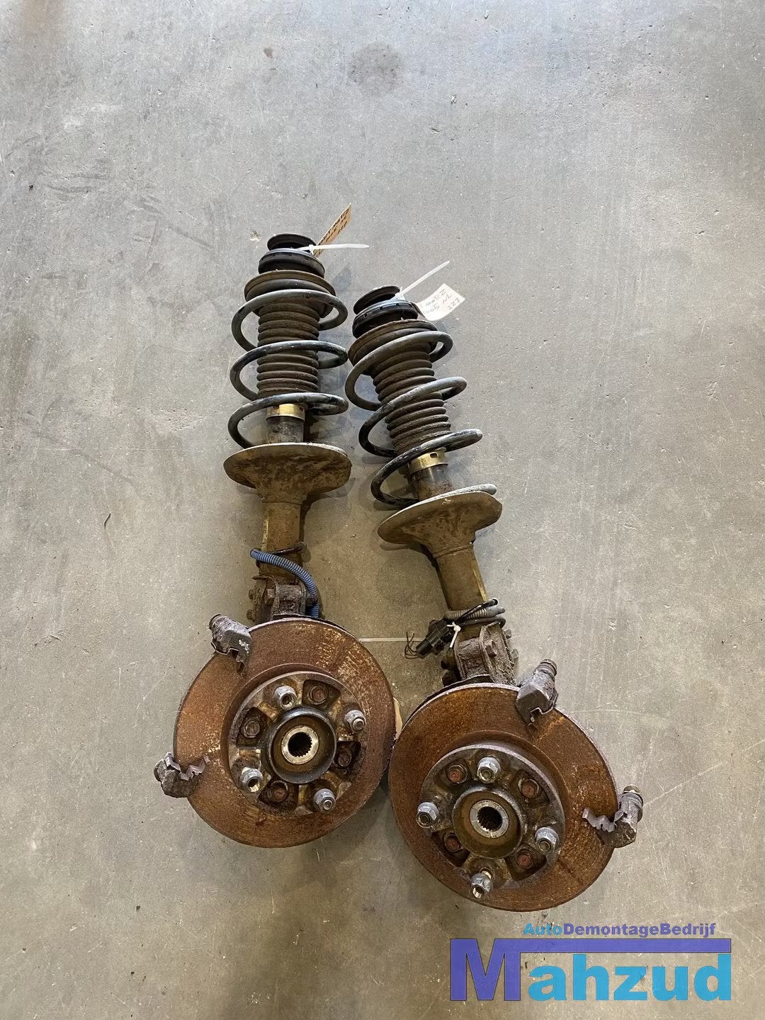 2005 CHEVROLET MATIZ links rechts Veerpoot fusee lager voor, Gebruikt, Info@gm.com, Chevrolet, Ophalen of Verzenden