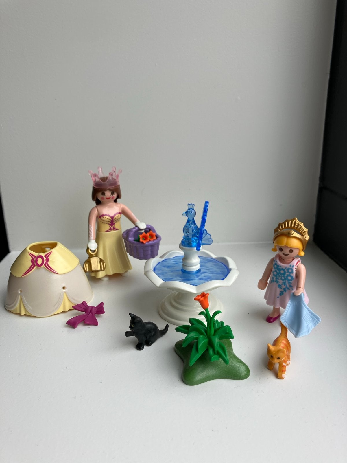 Playmobil 70293 Prinsessen cadeauset met fontein en katten, Complete set, Ophalen of Verzenden, Zo goed als nieuw, Princess