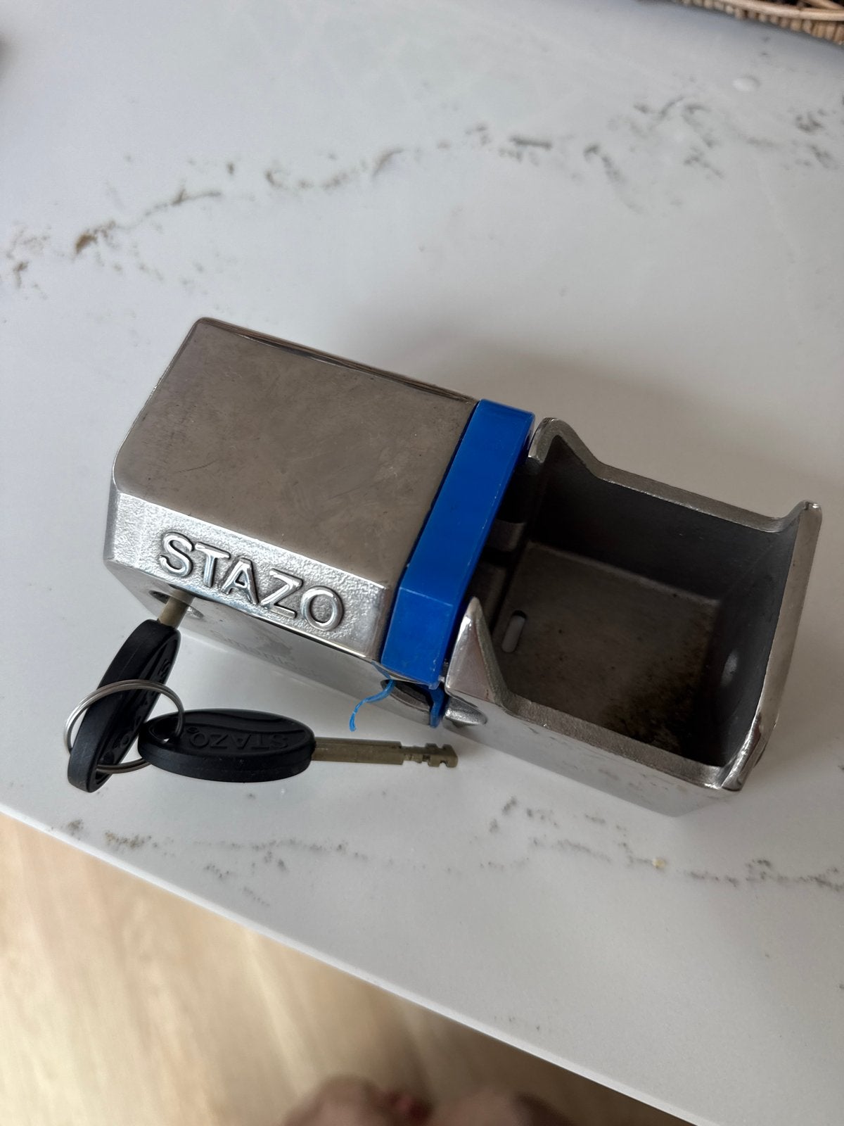 Stazo Smartlock bootslot met sleutels, Watersport en Boten, Ophalen of Verzenden, Gebruikt, Overige typen