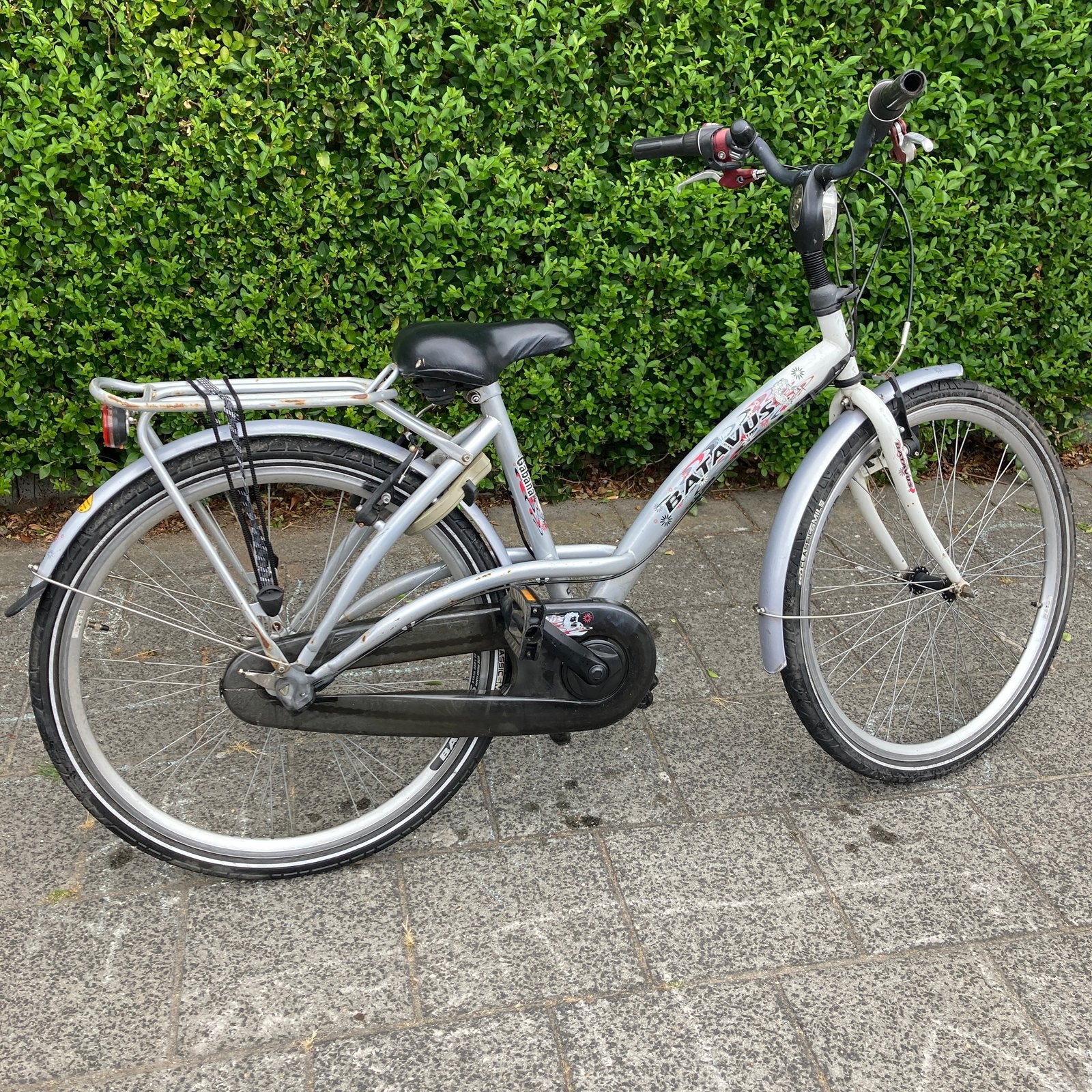Meisjesfiets 26” Batavus Cabana, Fietsen en Brommers, Fietsen | Meisjes, Terugtraprem, Gebruikt, Versnellingen, Ophalen