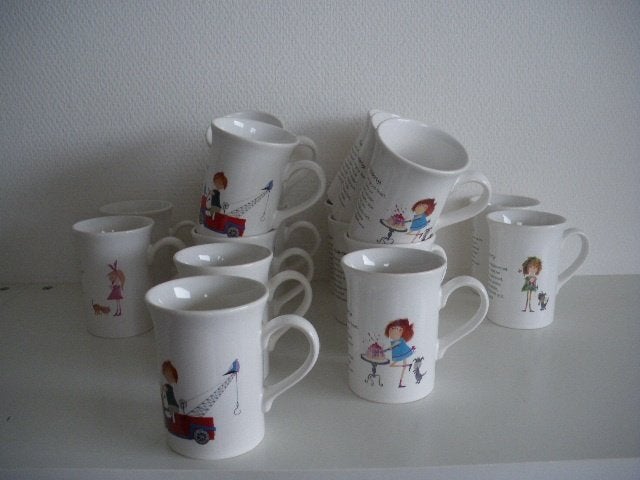 Floddertje en Pluk van de Petterflet servies, Overige merken, Ophalen of Verzenden, Zo goed als nieuw, Bord(en)