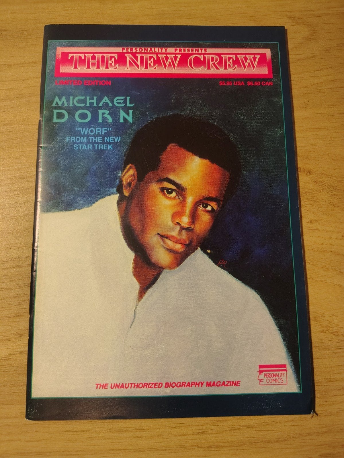 The New Crew Michael Dorn "Worf" Trading Card edition, Boeken, Ophalen of Verzenden