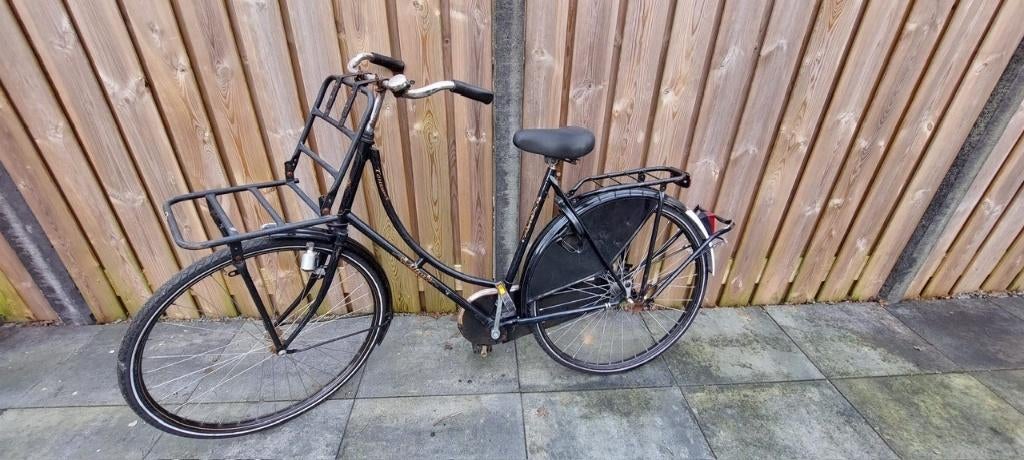 28inch omafiets, 56 cm of meer, Ophalen, Gebruikt