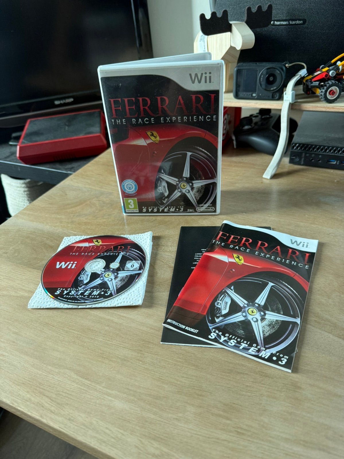 Ferrari The Race Experience - Nintendo Wii, 1 speler, Racen en Vliegen, Ophalen of Verzenden, Zo goed als nieuw