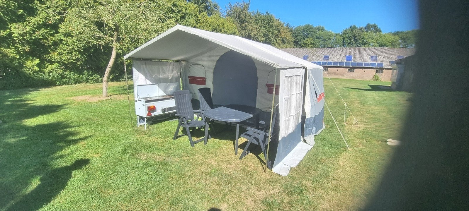 Complete Vouwwagen met Keuken en Luifel, Ophalen of Verzenden, Tot en met 4