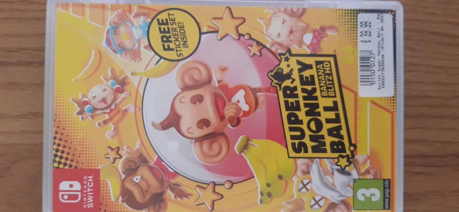 Super Monkey Ball Banana Blitz HD Nintendo Switch, Ophalen of Verzenden, Zo goed als nieuw, Met games
