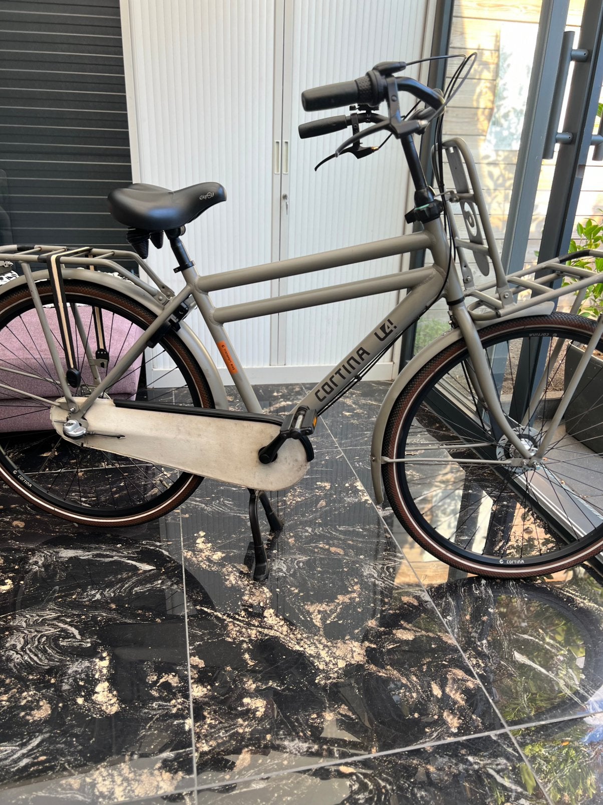 Cortina u4 jongensfiets frame 50 cm 3 versnelling, Fietsen en Brommers, Ophalen, Zo goed als nieuw, Trommelrem, Handrem