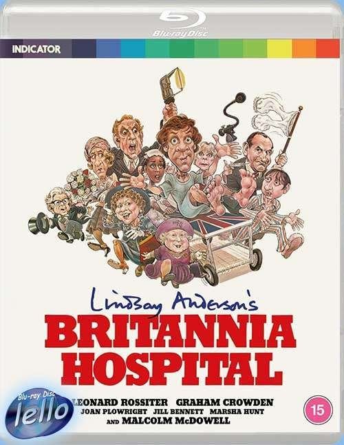 Blu-ray: Britannia Hospital (1982 Leonard Rossiter) UK nNLO, Ophalen of Verzenden, Nieuw in verpakking, Humor en Cabaret