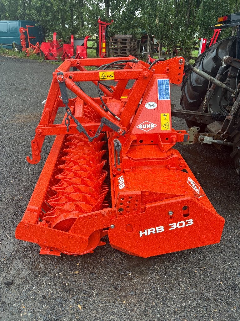 Kuhn HRB 303 Rotoreg met maxi Packerrol, Ophalen, Akkerbouw, Grondbewerking