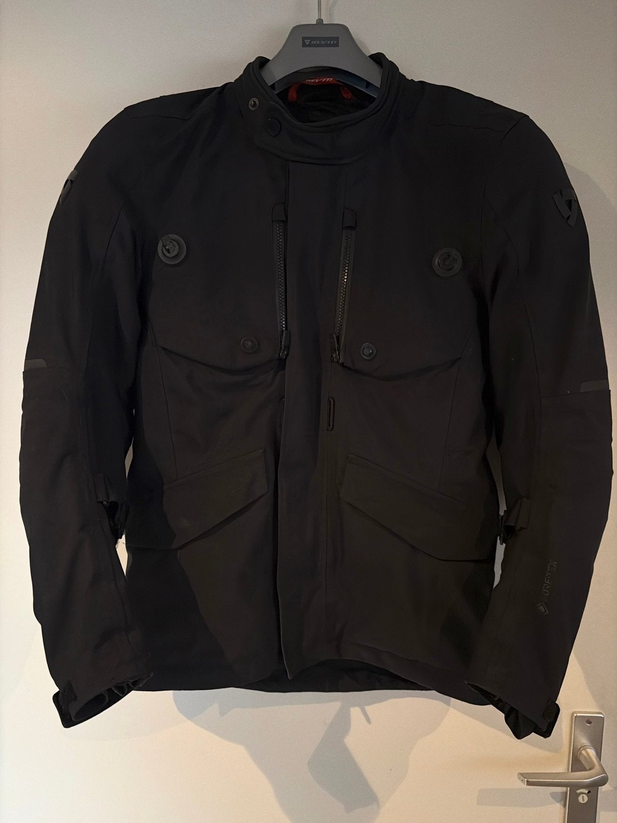 REV’IT Trench | 2L Gelamineerde Gore-Tex Motorjas maat S, Ophalen of Verzenden, Tweedehands, Heren, Jas | textiel