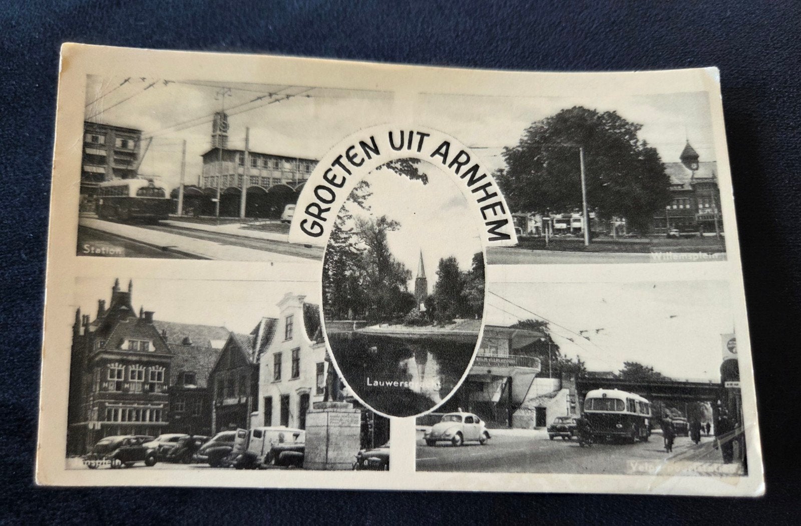 Groeten uit Arnhem, Verzenden, 1940 tot 1960, Gelopen, Gelderland