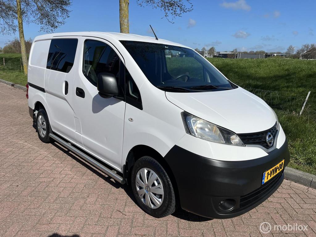 Nissan NV200 1.6 Benzine + Airco | Geïsoleerd | Zeer mooi, Euro 5, Gebruikt, 4 cilinders, Wit