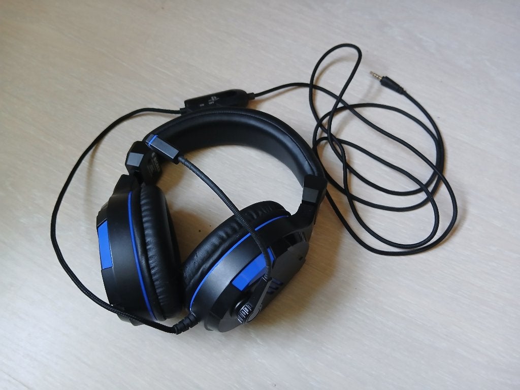 Bigben Stereo Game Headset V3 PS4 en PS5 (ALS NIEUW), Big Ben, Gaming headset, Ophalen of Verzenden, Zo goed als nieuw