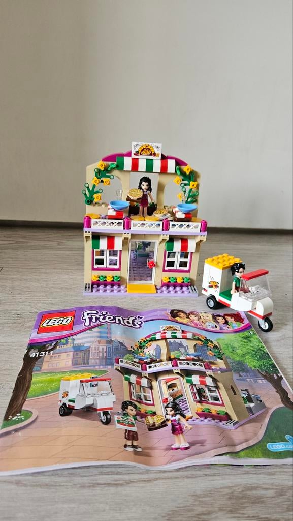 Lego Friends 41311 Heartlake Pizzeria, Gebruikt, Lego, Friends, Ophalen of Verzenden