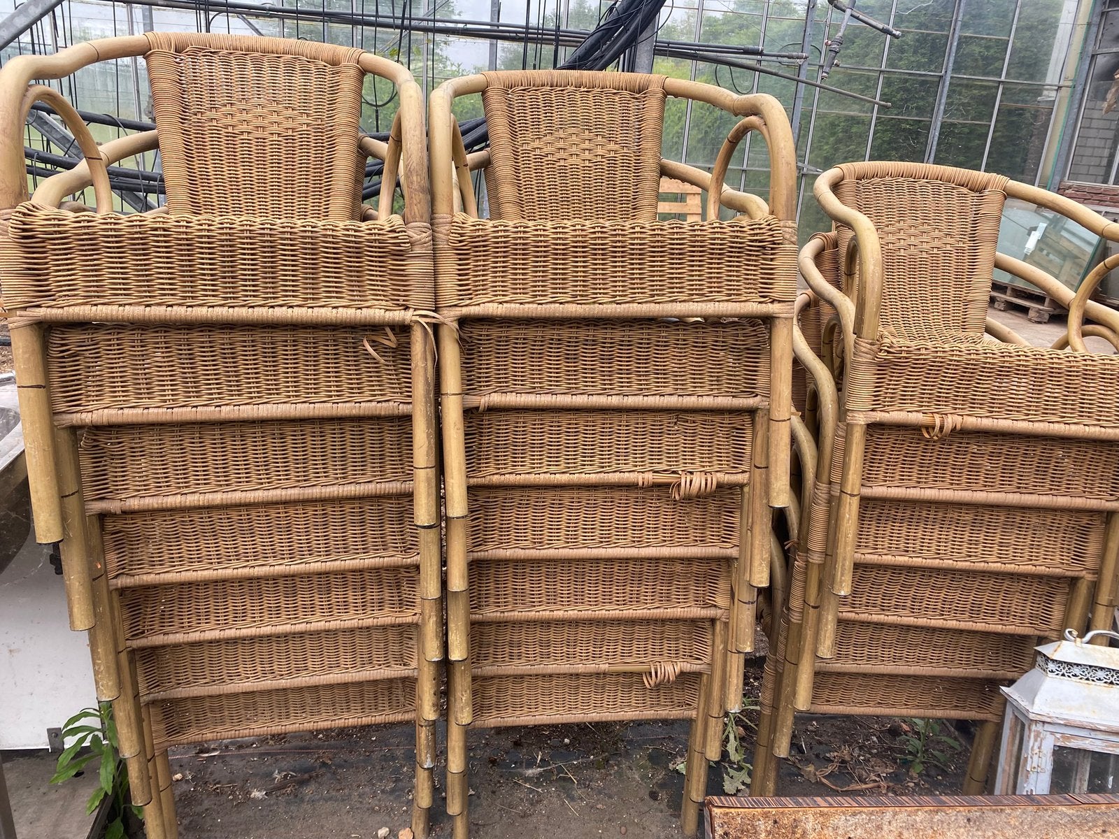 Terrasstoelen, Tuin en Terras, Ophalen, Gebruikt