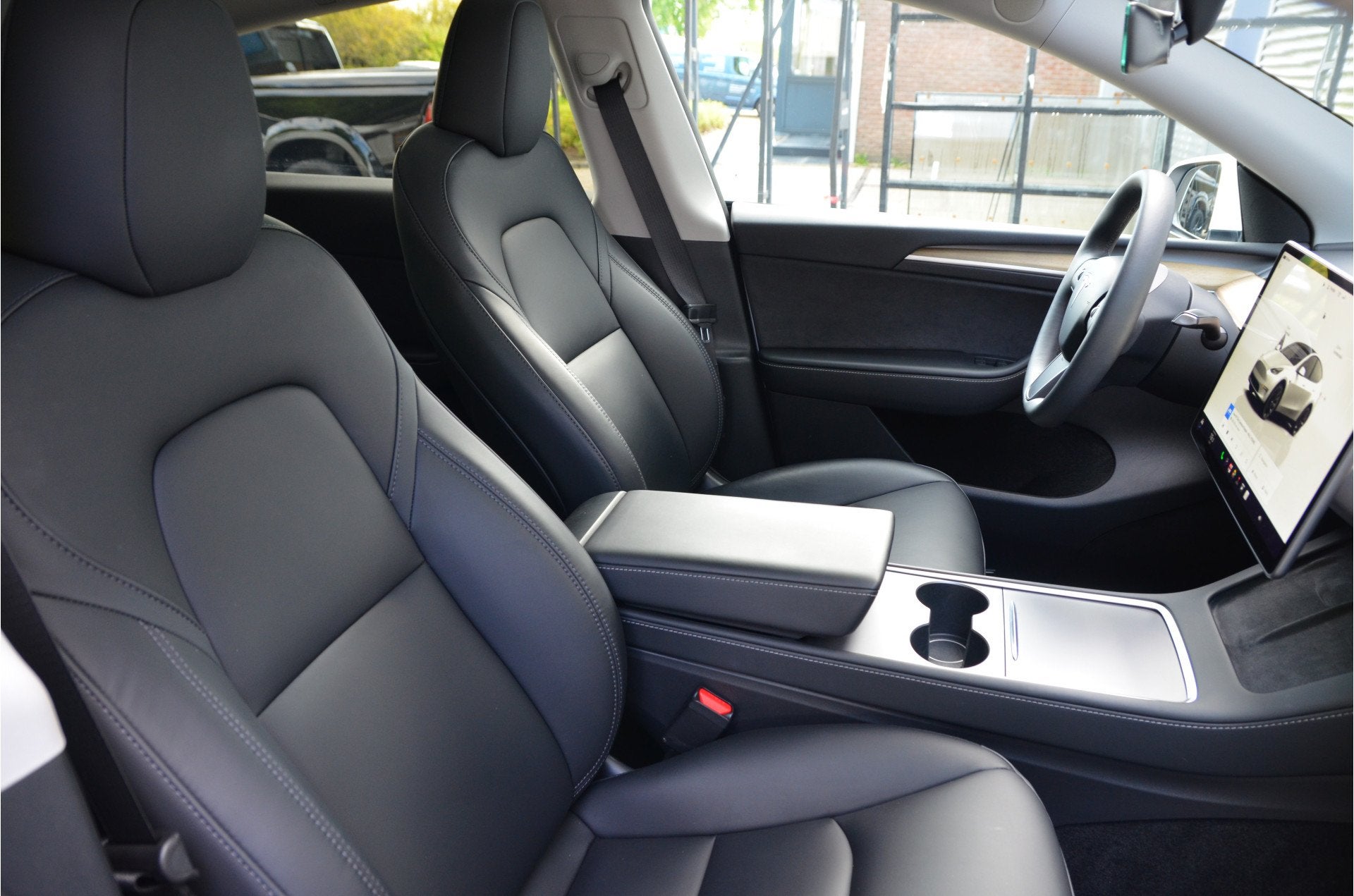 Tesla Model Y RWD 58 kWh 20" Alu AutoPilot3.0 Ryzen, Auto's, Automaat, Achterwielaandrijving, Gebruikt, Zwart