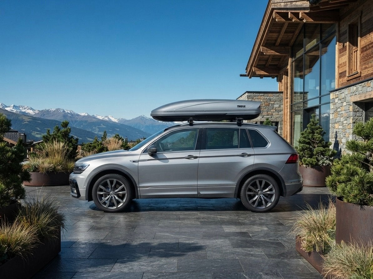 Dakkoffer Skibox Thule Motion XL, Ophalen, Zo goed als nieuw