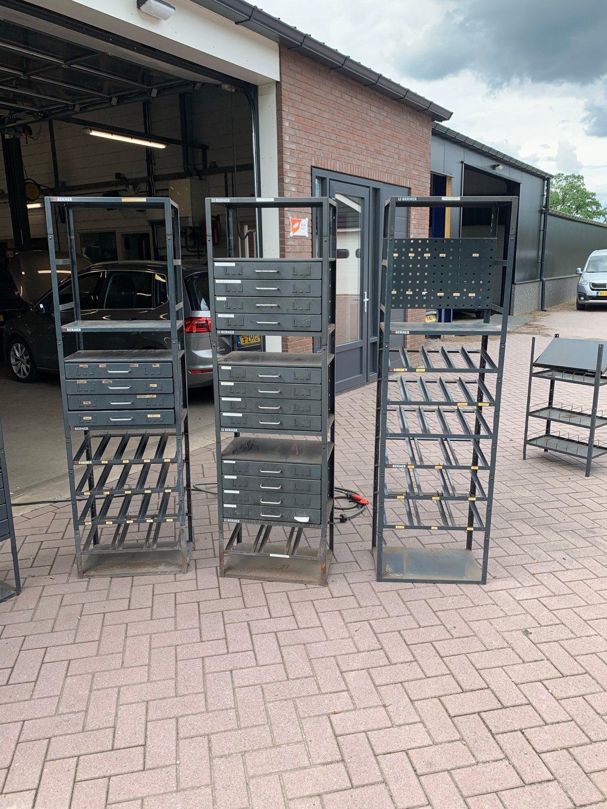Berner magazijn ladekasten - Diverse uitvoeringen, Ophalen