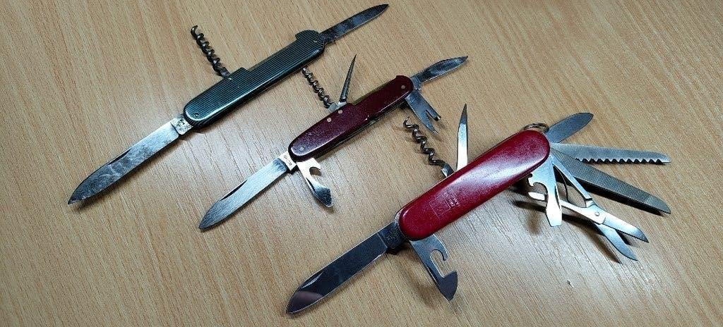 zakmes x3 &Multitool o.a. HA Henckels, Verzenden, Gebruikt