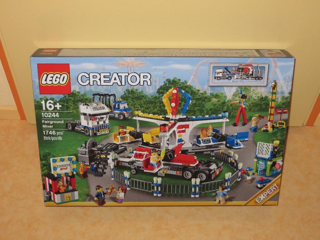 LEGO 10244 Creator Expert Kermis Mixer nieuw, Kinderen en Baby's, Speelgoed | Duplo en Lego, Lego, Nieuw, Ophalen of Verzenden