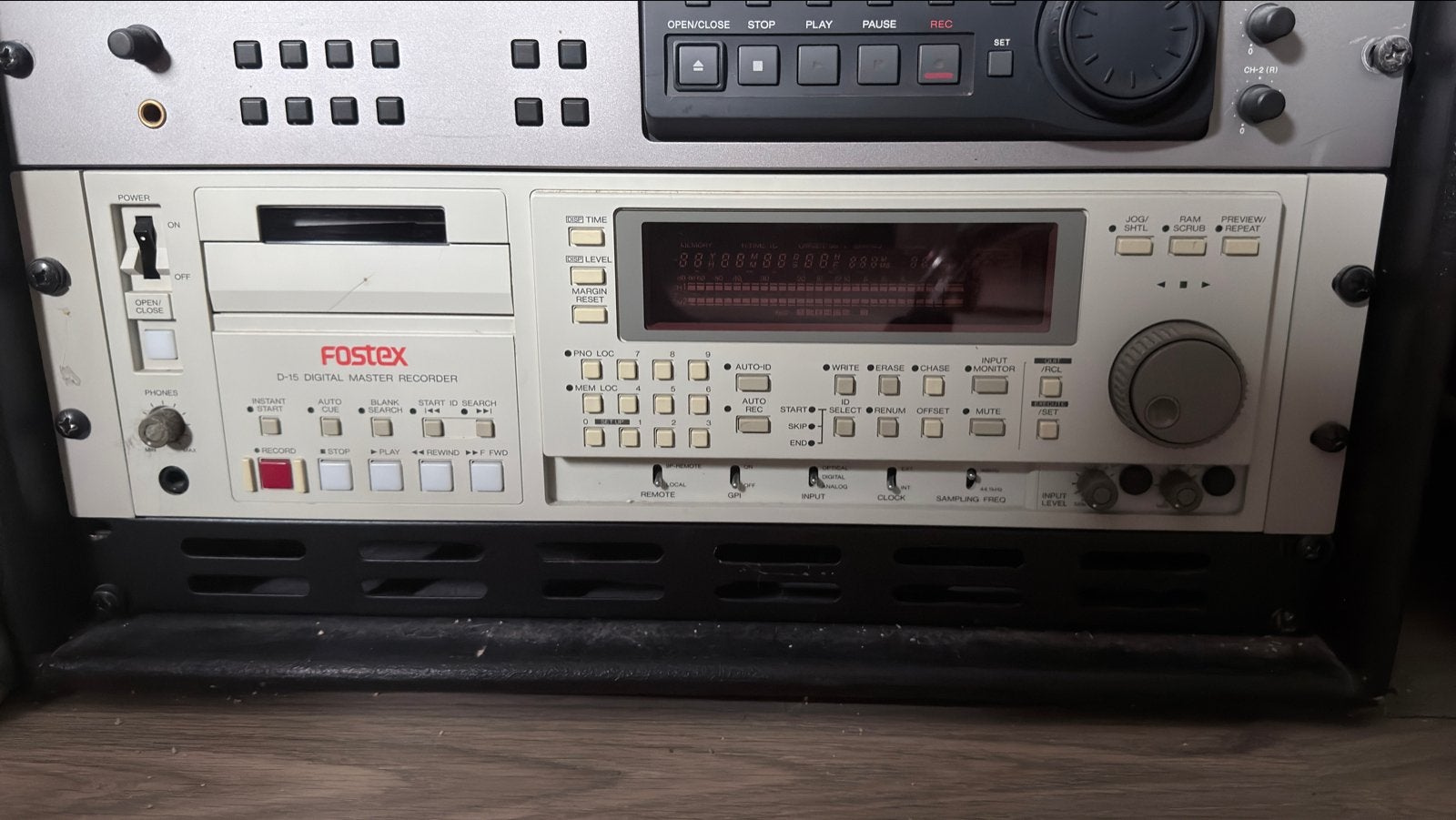 Fostex D-15 Digital Master Recorder, Ophalen of Verzenden, Gebruikt, Audio