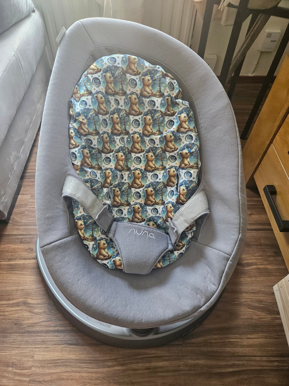 Nuna Leaf Wipstoel met extra hoes, Kinderen en Baby's, Wipstoeltjes, Ophalen, Zo goed als nieuw