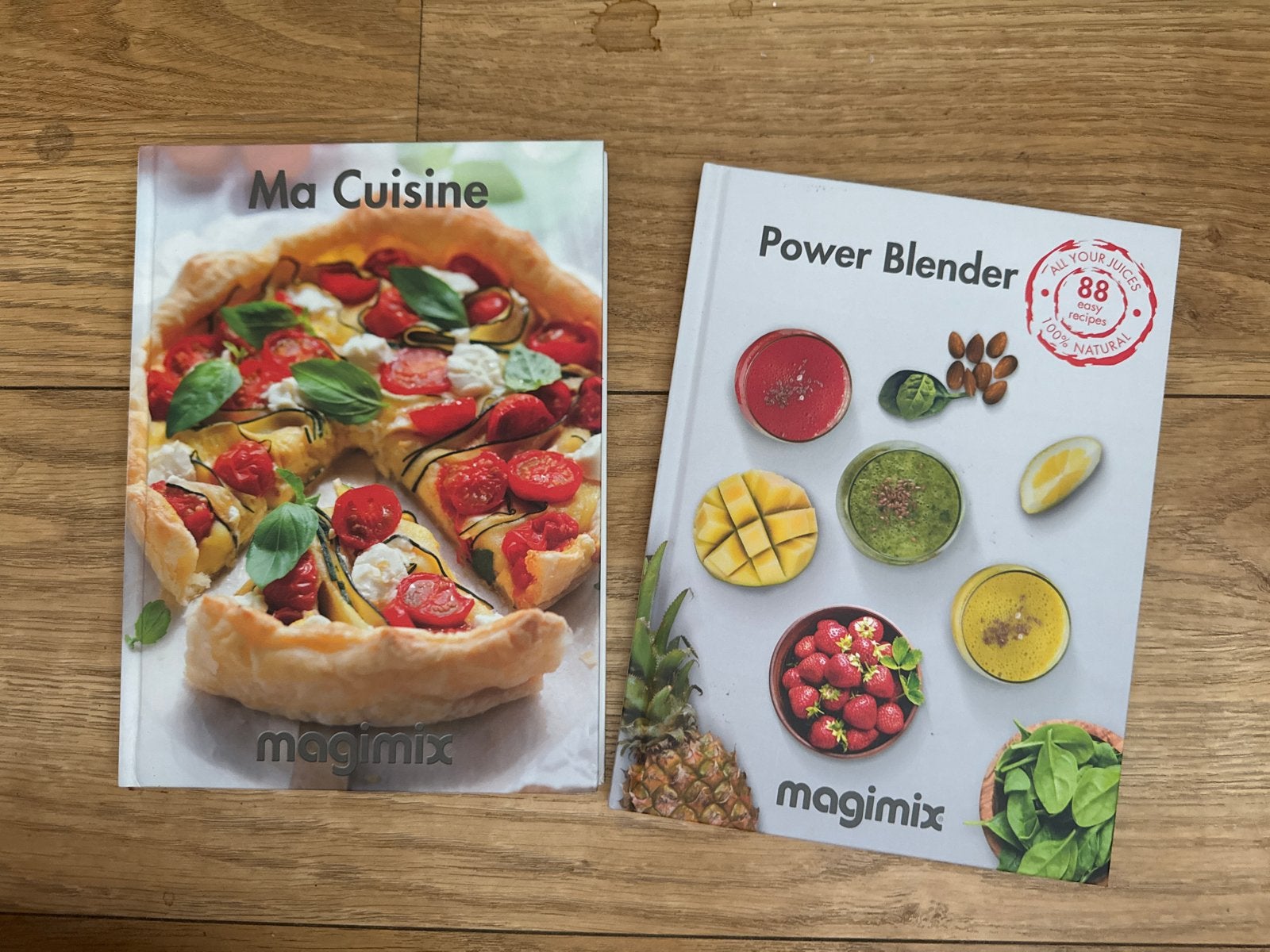 Magimix Kookboeken: Ma Cuisine & Power Blender Recepten, Boeken, Voorgerechten en Soepen, Ophalen of Verzenden, Zo goed als nieuw