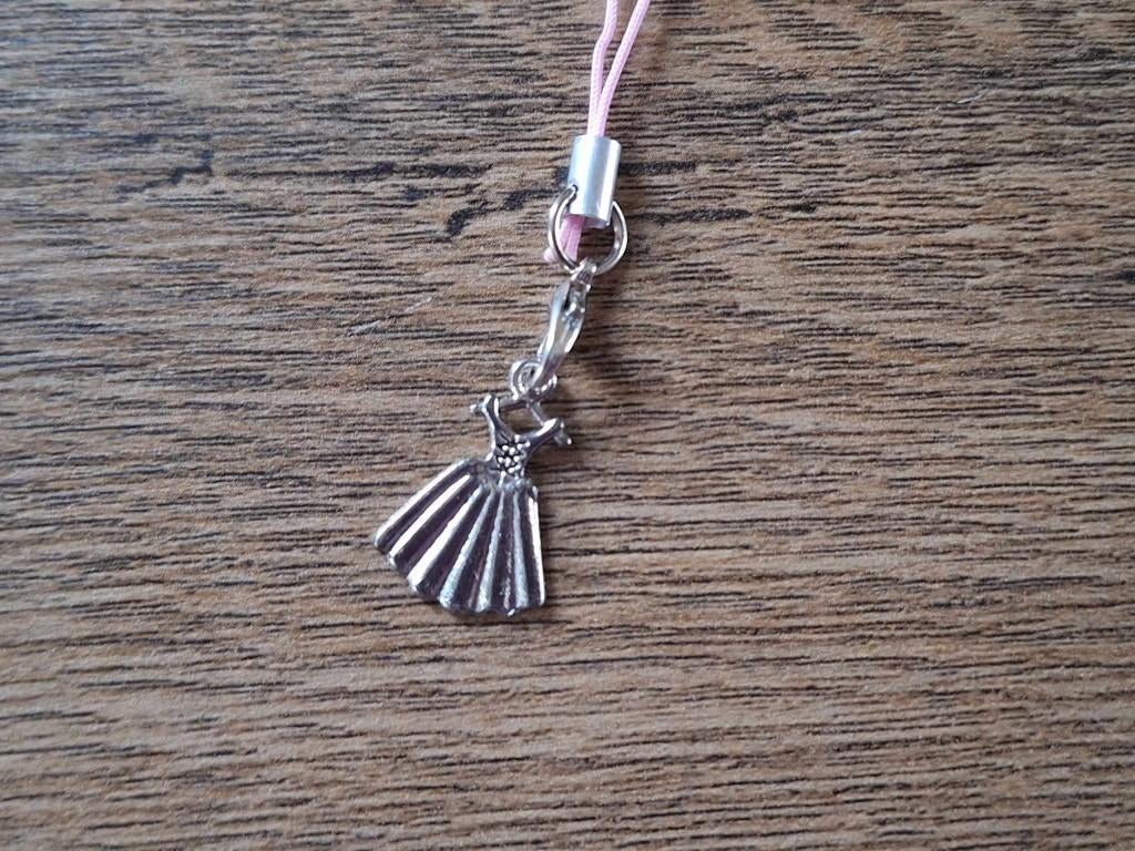 Telefoonhanger : Jurk !!, Info@keycharms.nl, Nieuw, Medemblik, Telefoonhanger of Accessoire