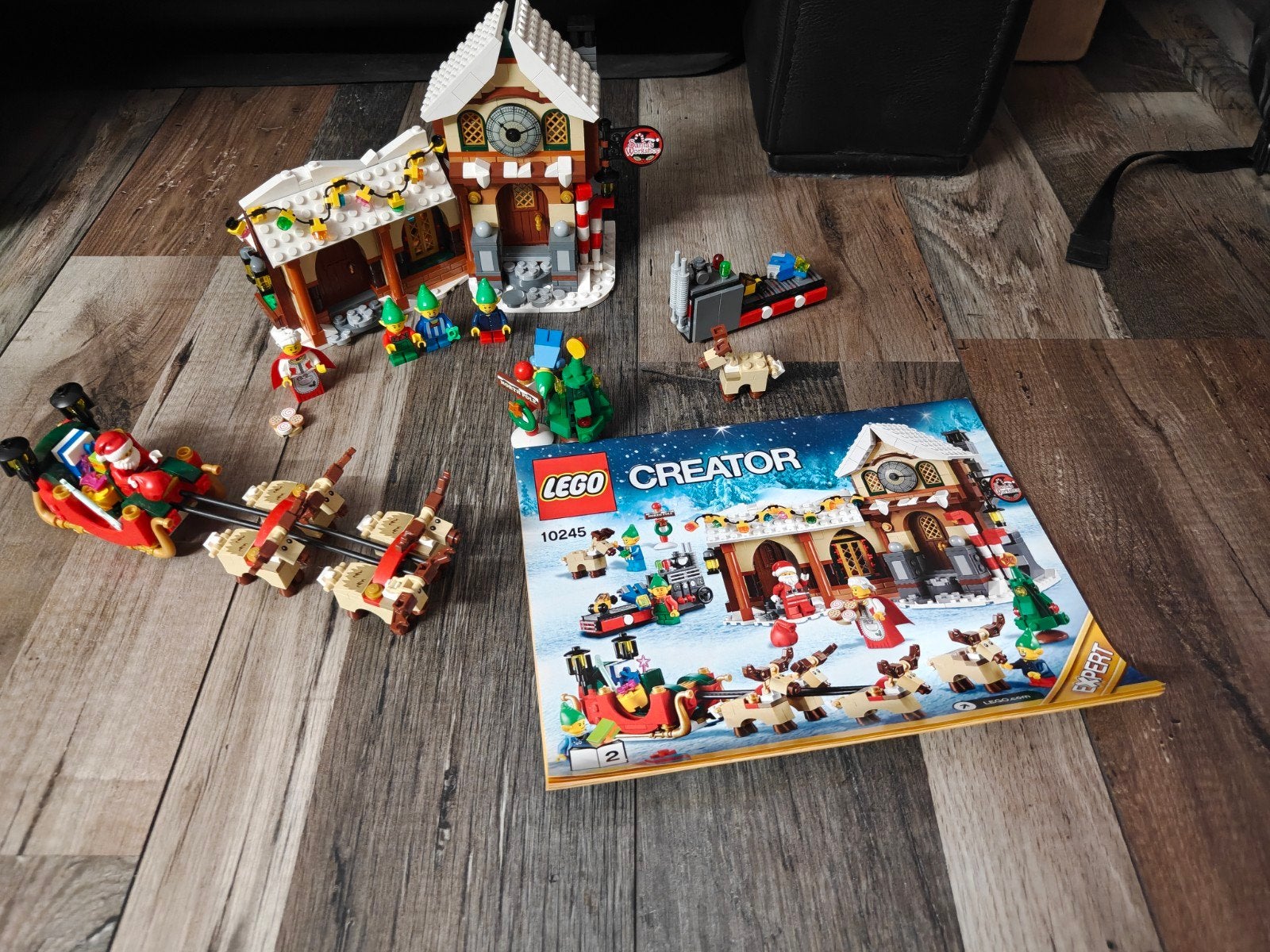 LEGO Creator 10245 Winter Village Kerstman-werkplaats, Kinderen en Baby's, Speelgoed | Duplo en Lego, Lego, Ophalen of Verzenden