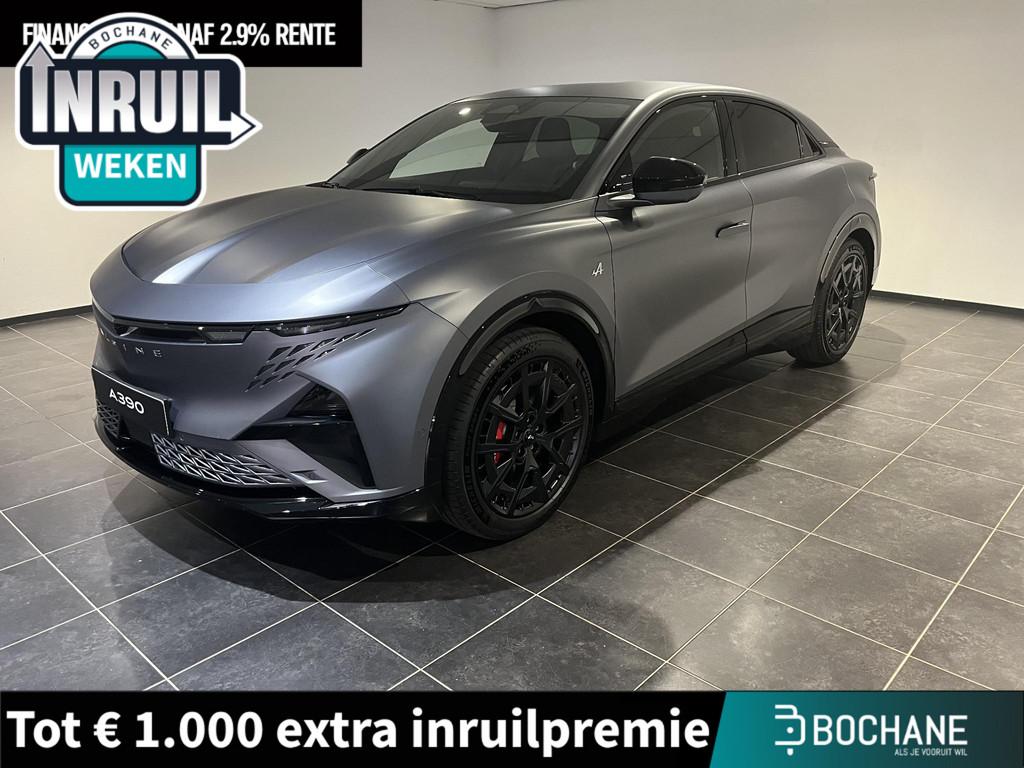 Alpine A390 GT 89kWh | Pack Driving |Devialet | 20'' Cristal, Auto's, Alpine, Automaat, Overige modellen, 89 kWh, Alcantara