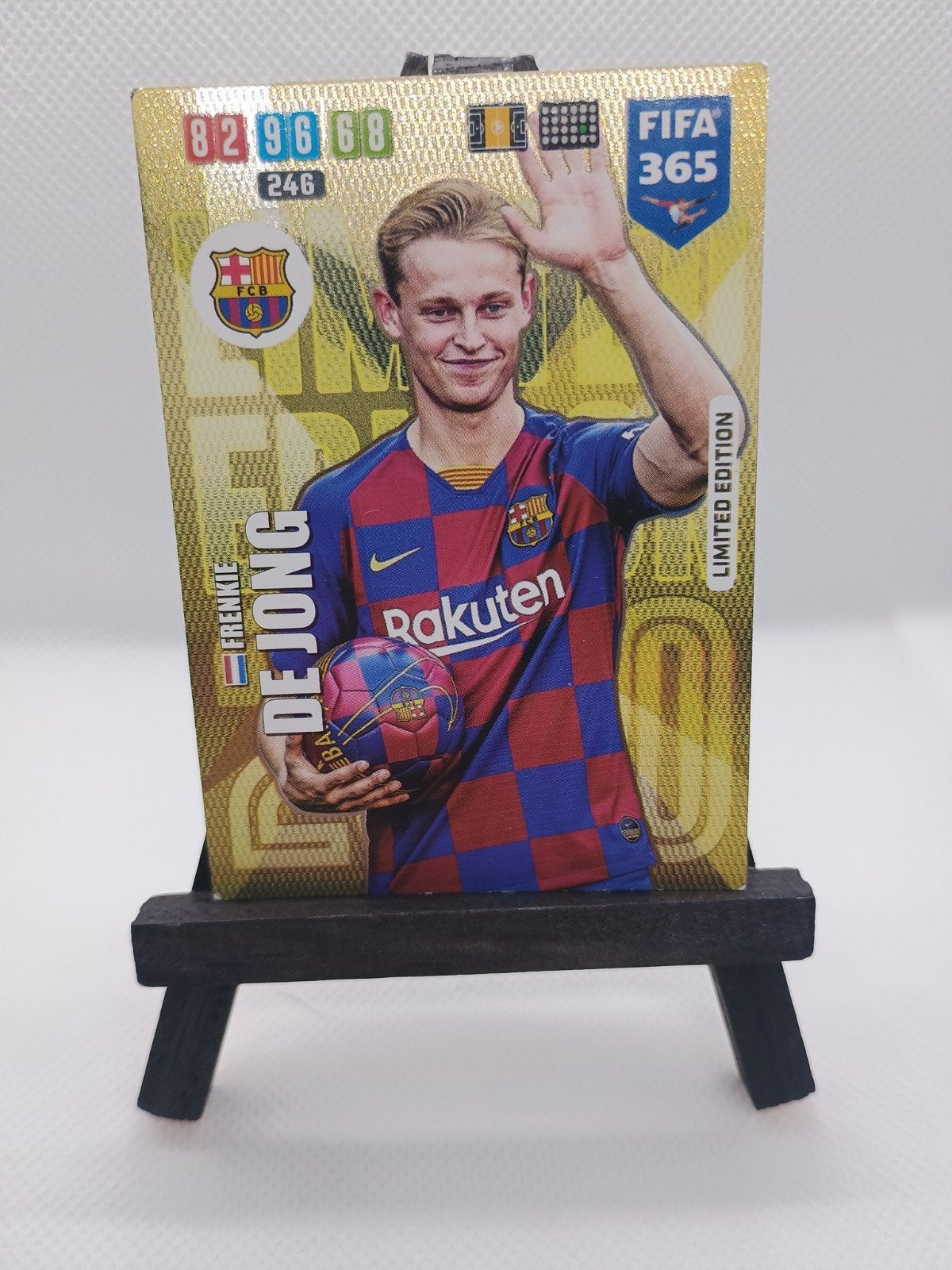 Frenkie de Jong Limited Edition Panini Adrenalyn kaart, Ophalen, Zo goed als nieuw, Buitenlandse clubs, Poster, Plaatje of Sticker