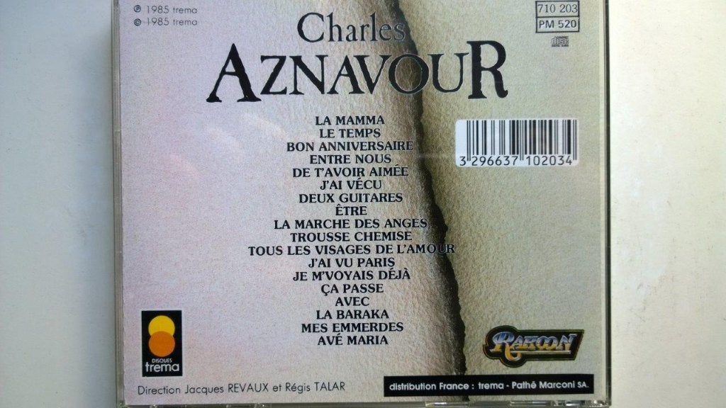 Charles Aznavour - Charles Aznavour (La Mamma), Ophalen of Verzenden, Zo goed als nieuw, Album