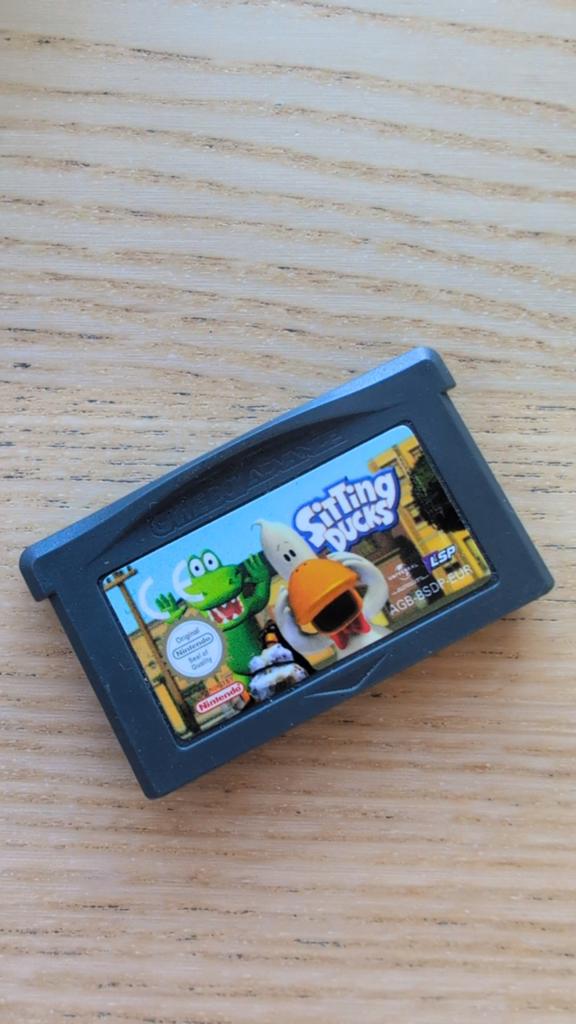 Sitting Ducks Game Boy Advance (GBA) cartridge, Ophalen of Verzenden, Gebruikt