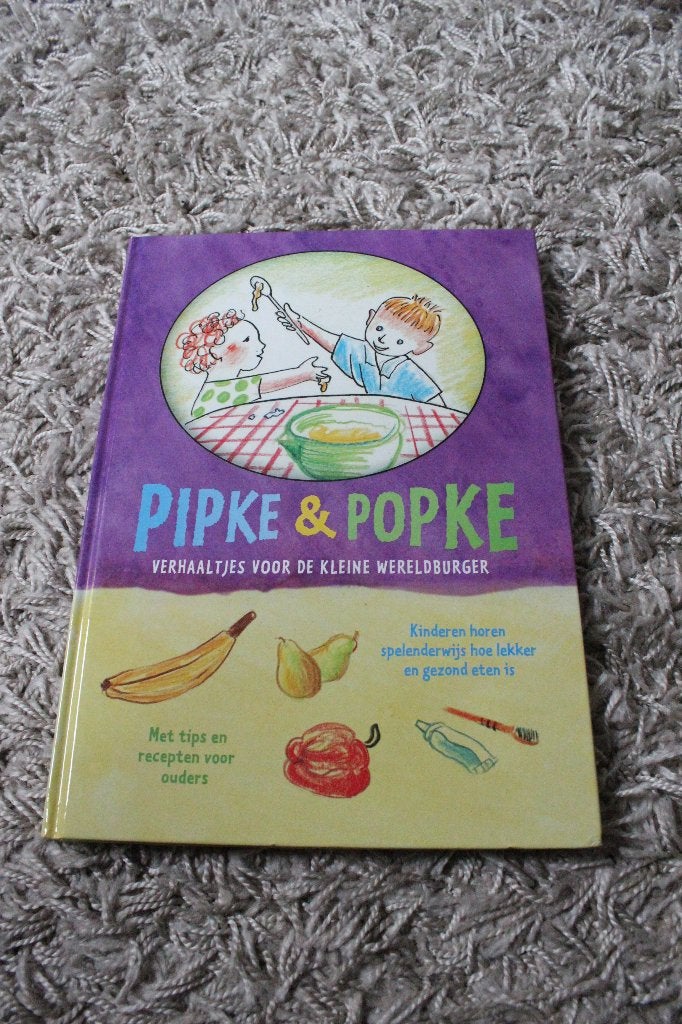Kinderboek over eten Pipke & Popke, Non-fictie, Romana Oosterbeek-Airoldi, Ophalen of Verzenden, Zo goed als nieuw