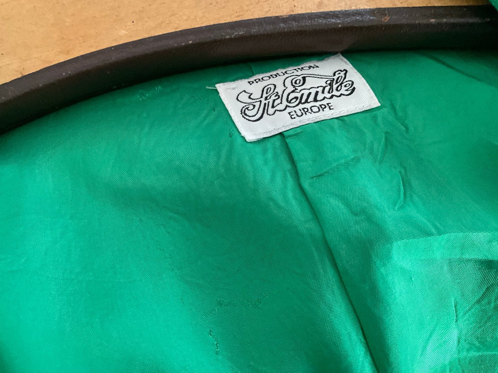 Mooie groene linnen  ST EMILE zomerjas 3/4 lengte, Kleding | Dames, Ophalen of Verzenden, Gedragen, Maat 38/40 (M), Groen