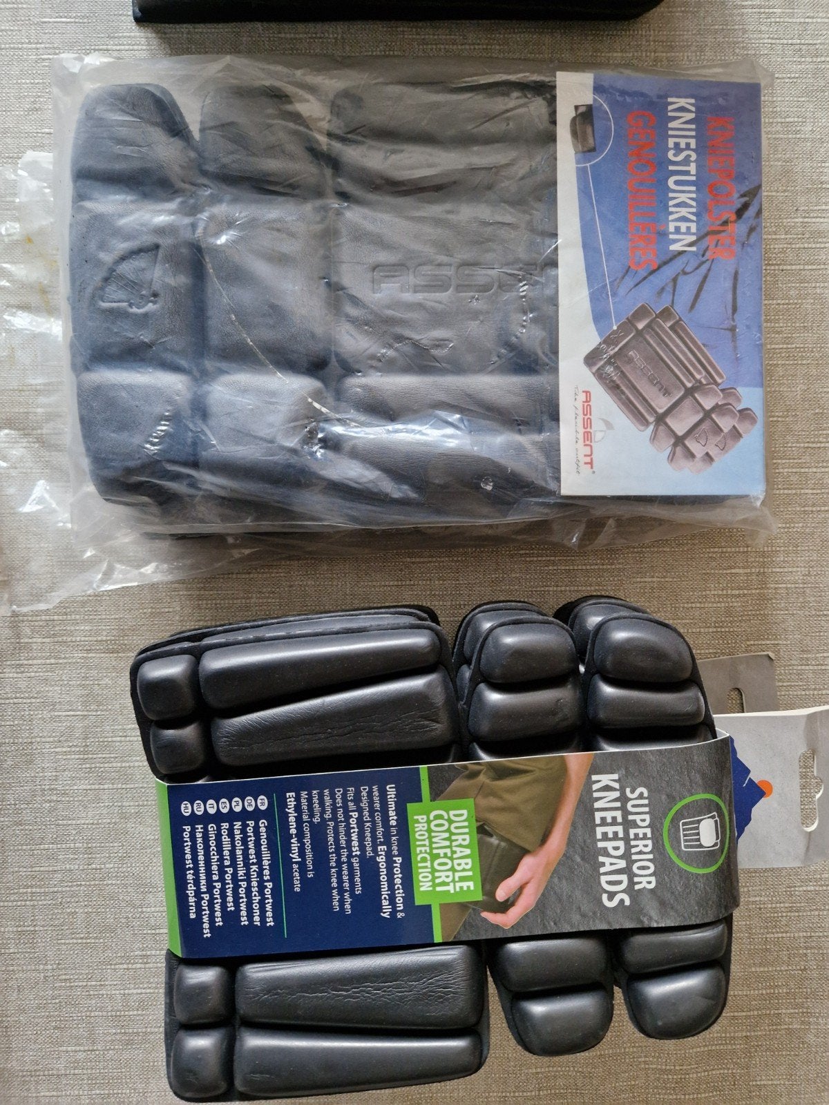 Nieuwe Kniestukken - Assent & Portwest Kniebeschermers, Verzenden, Nieuw