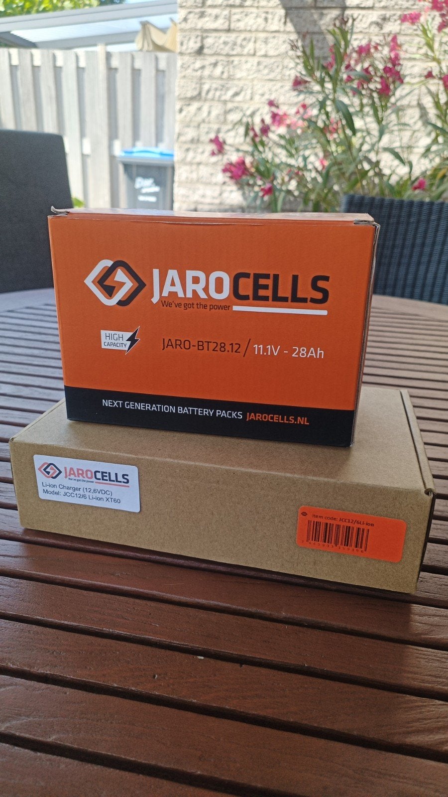 Jarrocells 28ah inclusief lader nieuw, Watersport en Boten, Ophalen, Nieuw, Overige typen