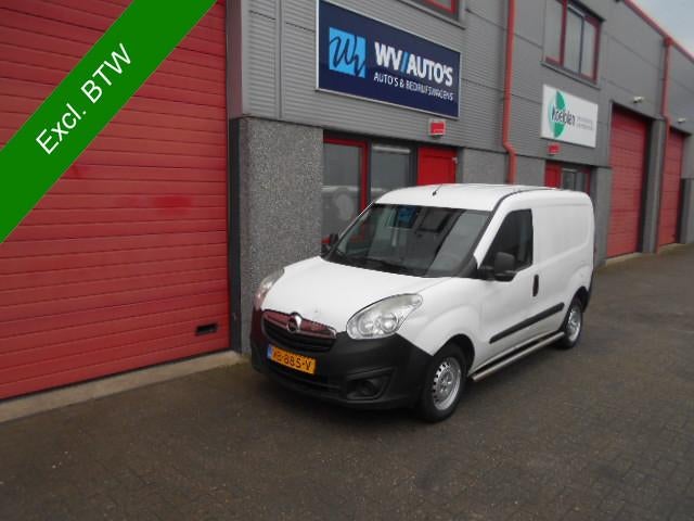 Opel Combo 1.3 CDTi L1H1 ecoFLEX airco uitvoering met achter, Euro 5, Stof, Gebruikt, Zwart