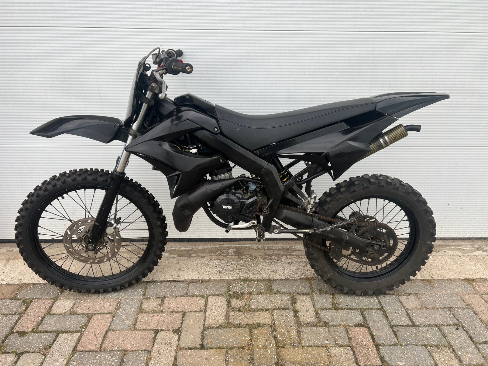 Derbi senda crosser project/bouwpakket, Fietsen en Brommers, Ophalen, Gebruikt, Derbi senda crosser, Belgische papieren (deel 1&2)