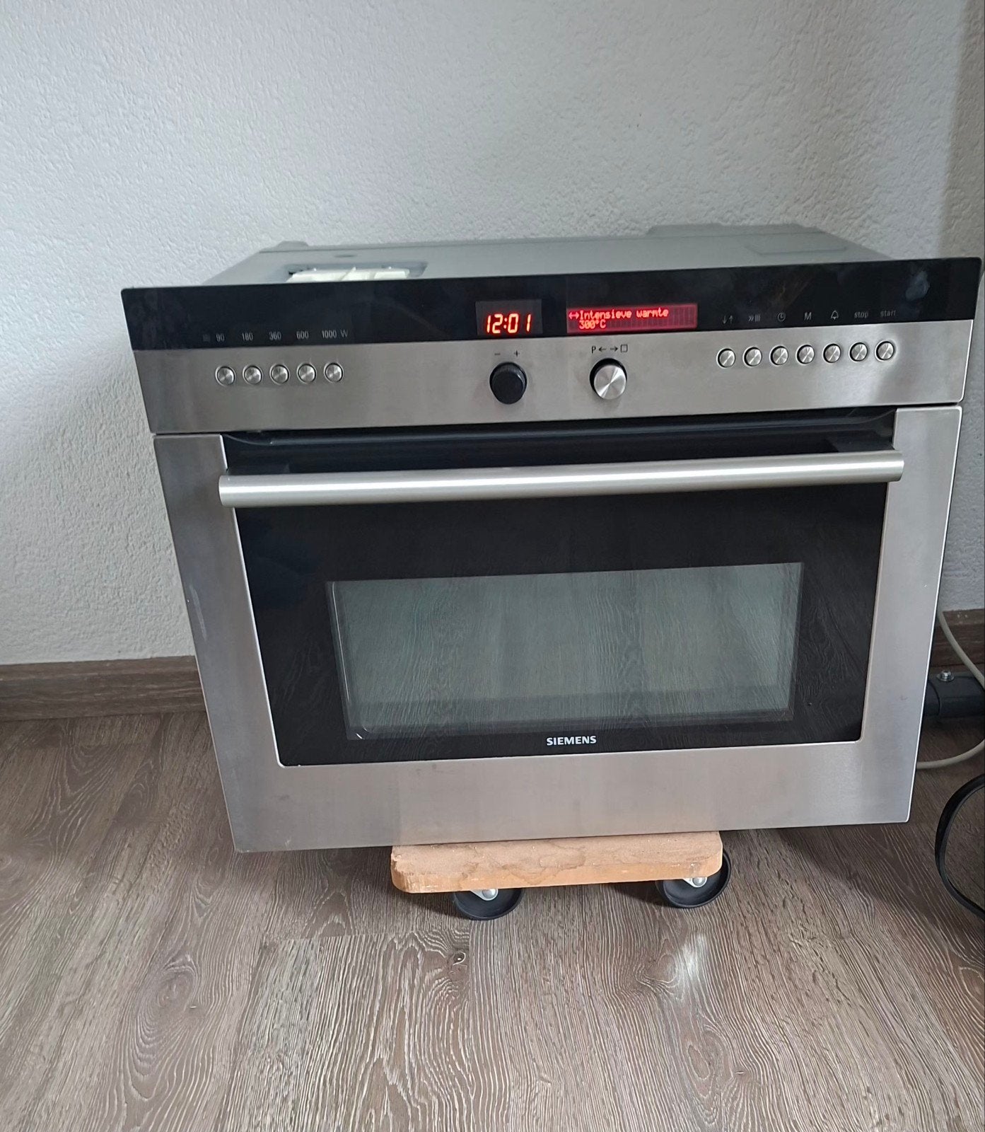 Siemens Combi-oven met Magnetron, Gebruikt, Siemens, Ophalen of Verzenden, Combi-oven
