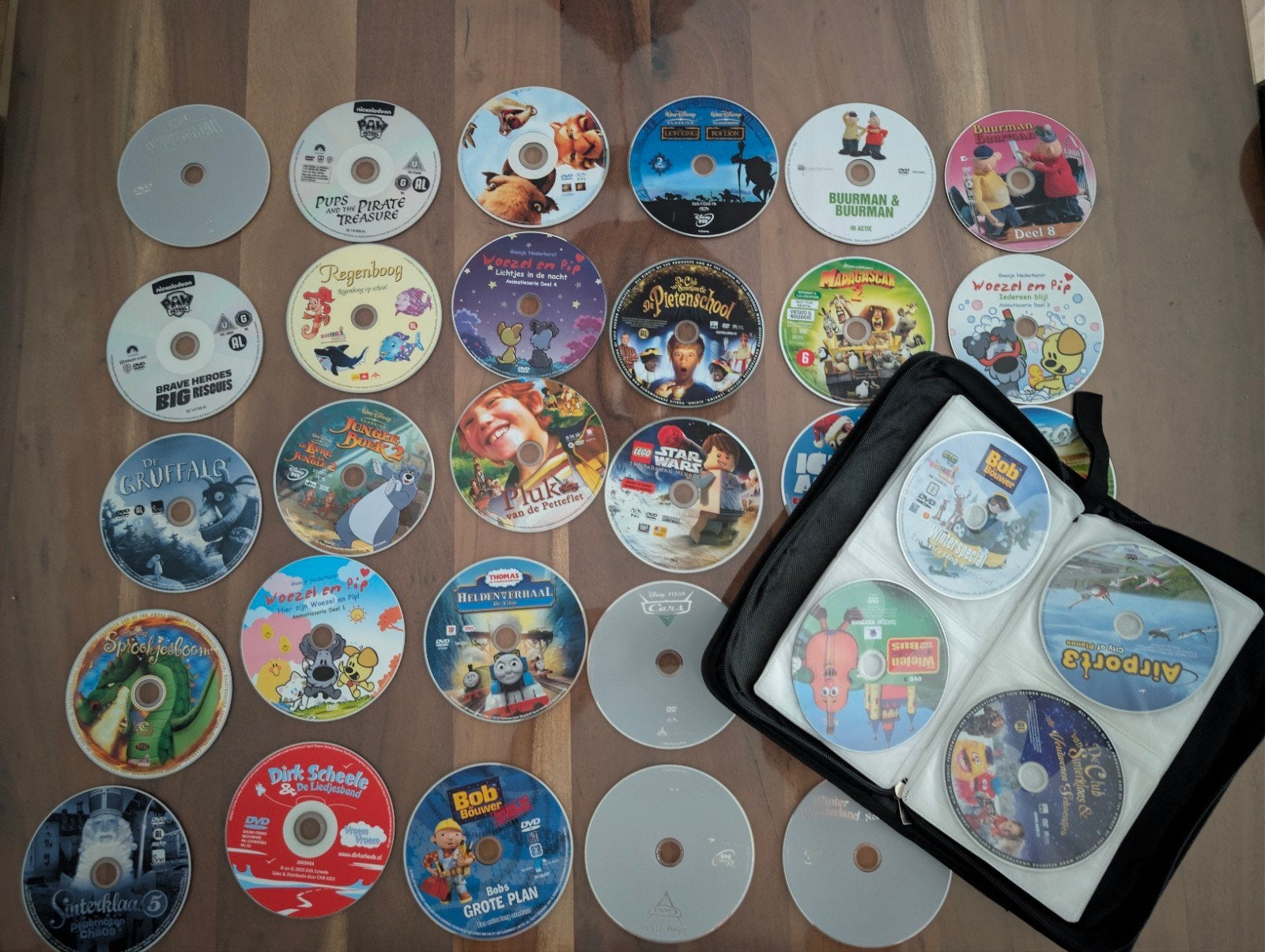 Grote collectie kinderfilms en series op DVD, Ophalen, Gebruikt, Animatie, Alle leeftijden