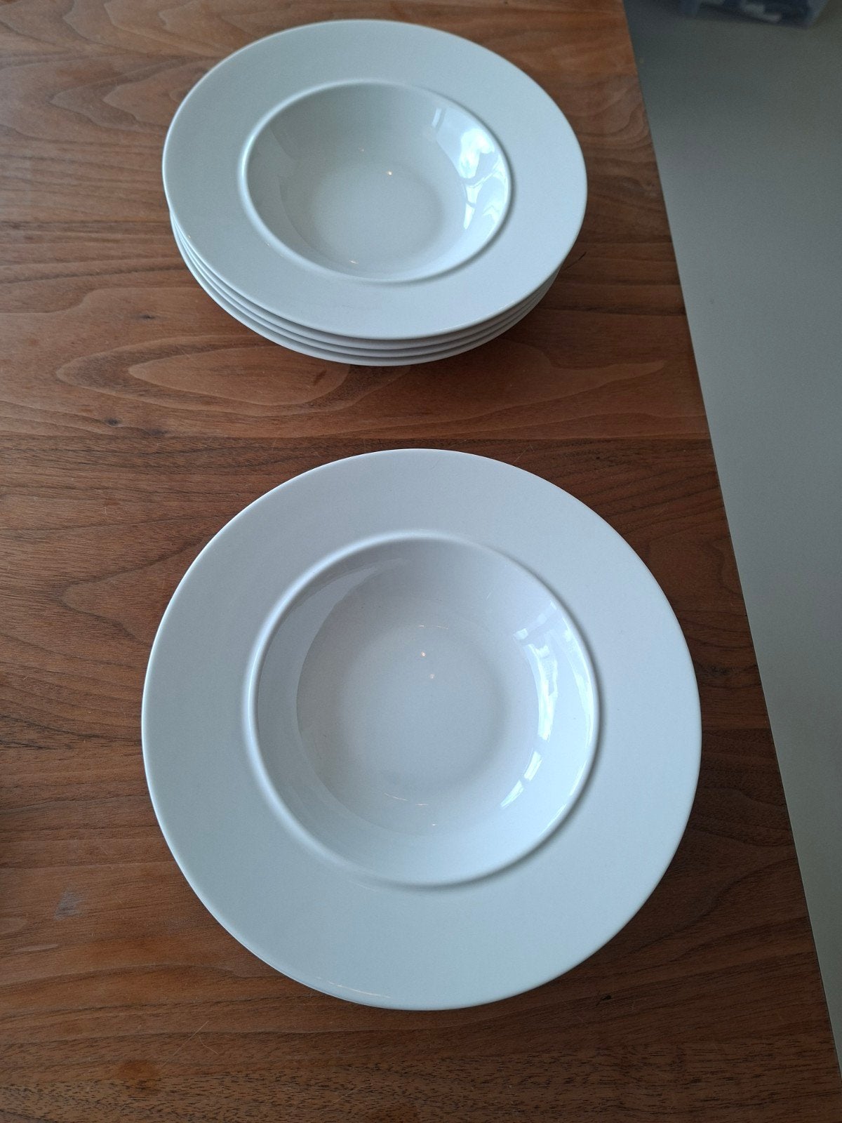 8 Alessi La Bella Tavola diepe borden, Ettore Sottsass 1993, Ophalen of Verzenden