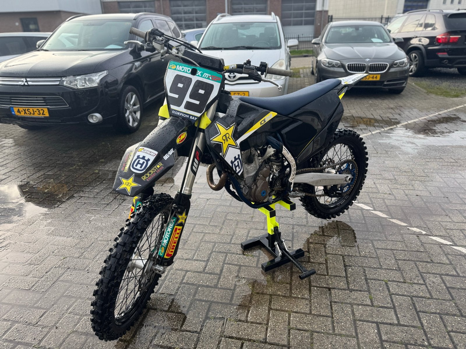 Husqvarna 250cc 4-takt Crossmotor 2021 met HGS uitlaat, 250 cc, Sportuitlaat, Gebruikt, Particulier