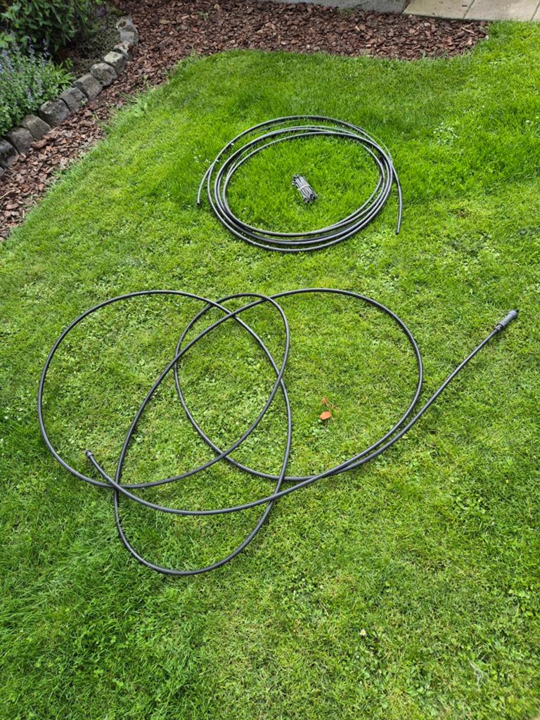 Gardena druppel buis micro drip system, Ophalen