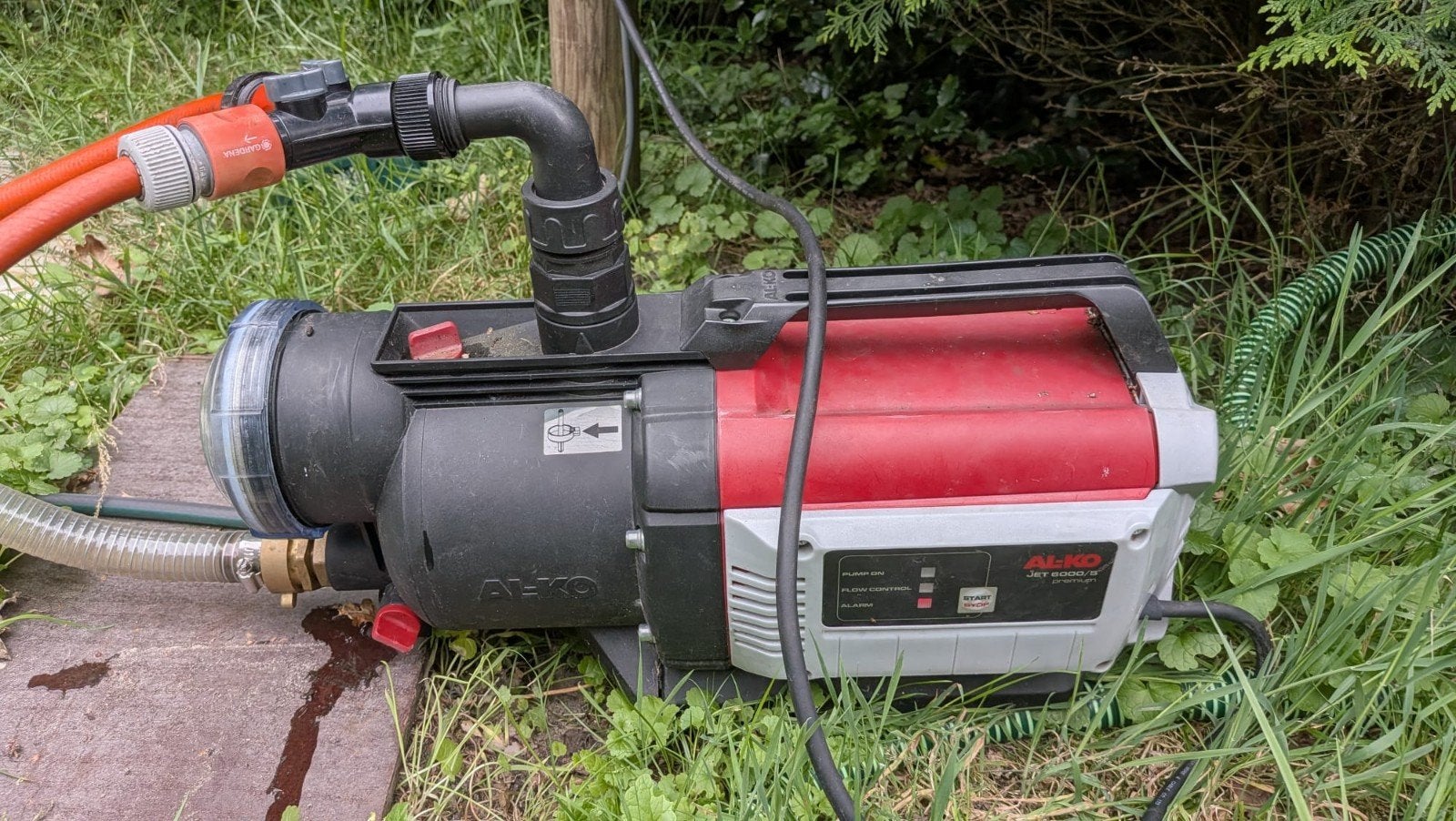 Al-ko jet 6000/5 tuinpomp, Ophalen, Gebruikt, Elektrisch