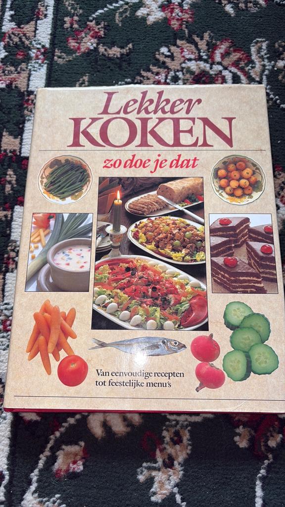 Lekker Koken Zo Doe Je Dat - Kookboek met Recepten, Ophalen of Verzenden, Gelezen, Overige gebieden, Voorgerechten en Soepen