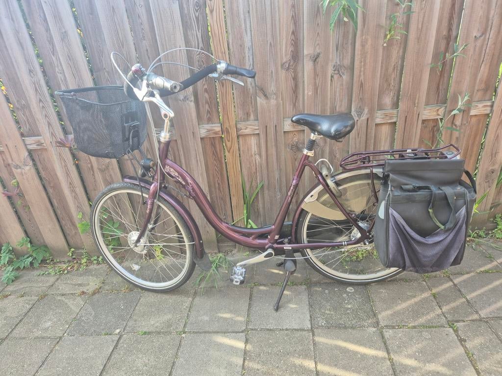 Sparta Amazone Damesfiets - Paars, Fietsen en Brommers, Fietsen | Dames | Damesfietsen, Sparta, Velgrem, Ophalen of Verzenden