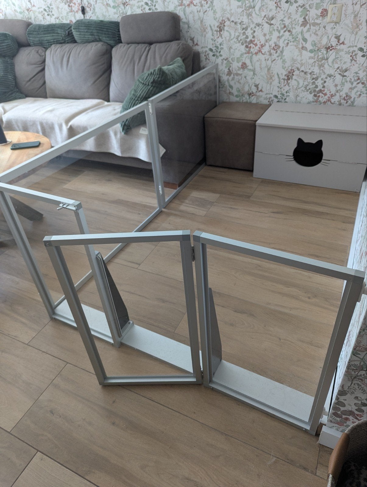 Kittenren aluminium met acryl, Dieren en Toebehoren, Ophalen