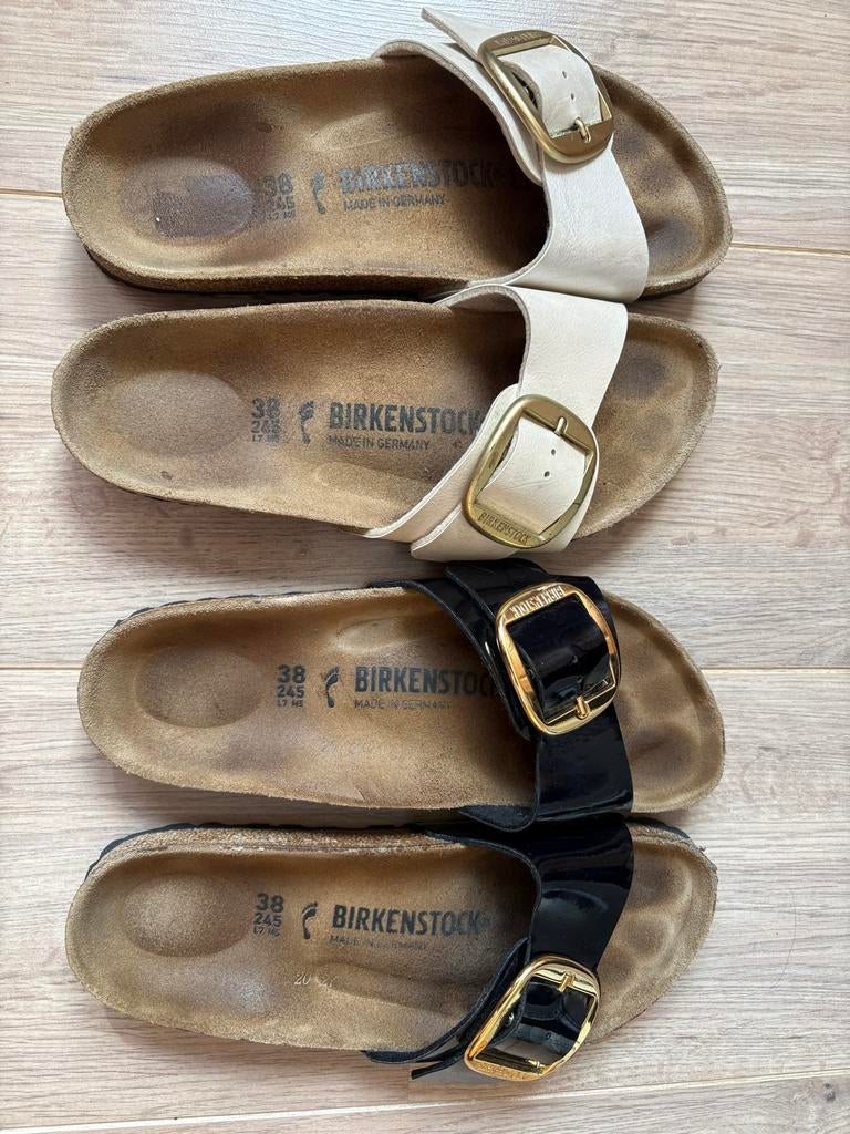 Birkenstock slippers maat 38, Ophalen of Verzenden, Zo goed als nieuw, Slippers