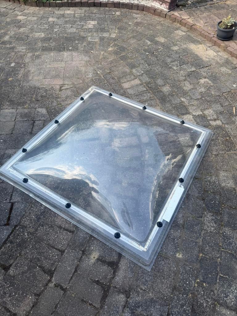 Dak koepel 120x120 cm, Ophalen, Minder dan 80 cm, 80 tot 120 cm, Zo goed als nieuw